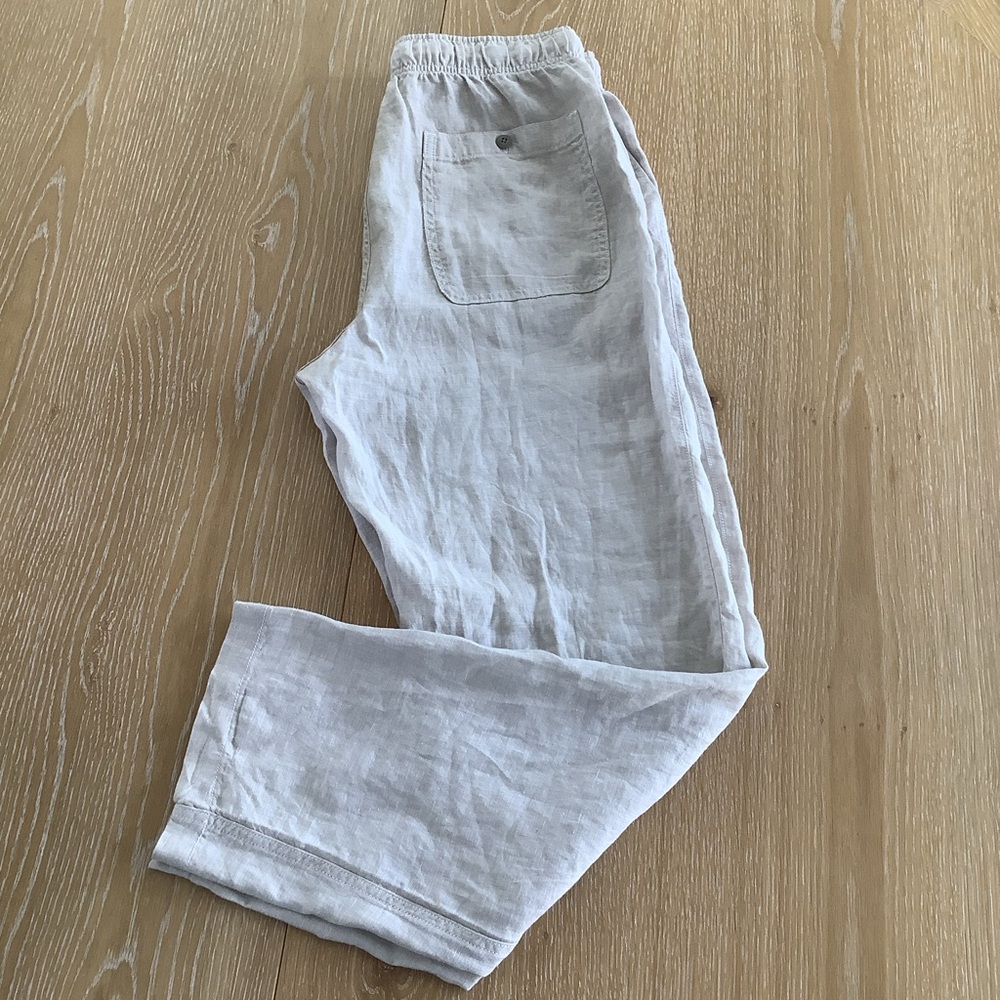 J. Crew Men's Beach Pant in Linen Medium - Picture 6 of 11